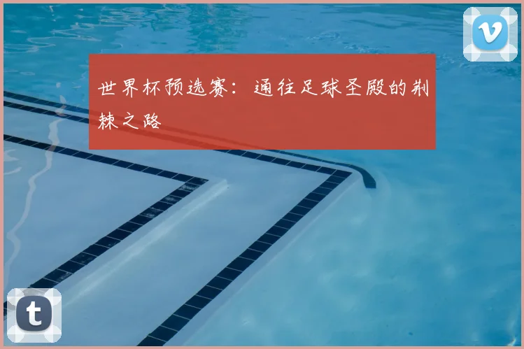世界杯预选赛：通往足球圣殿的荆棘之路