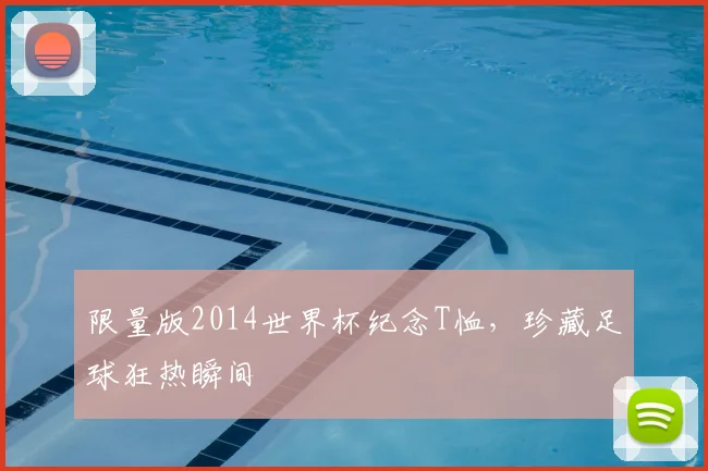 限量版2014世界杯纪念T恤，珍藏足球狂热瞬间